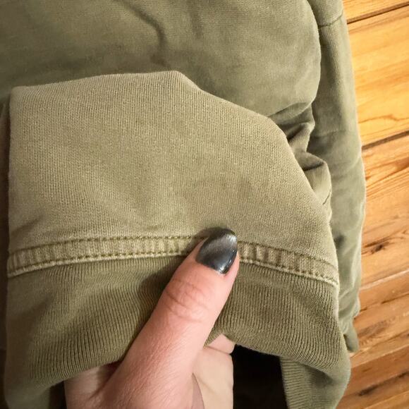 Buck Mason Brushed Loopback Hooded Sweatshirt Mens Medium - Picture 4 of 6